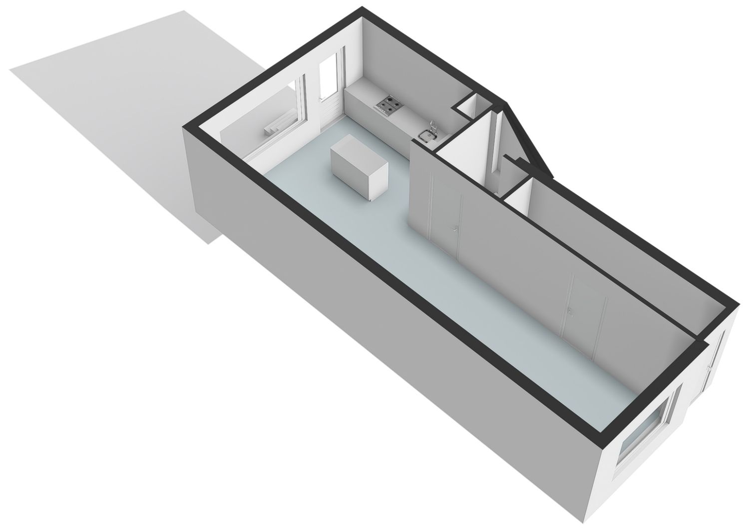 Voltastraat 18B, SCHIEDAM plattegrond 3