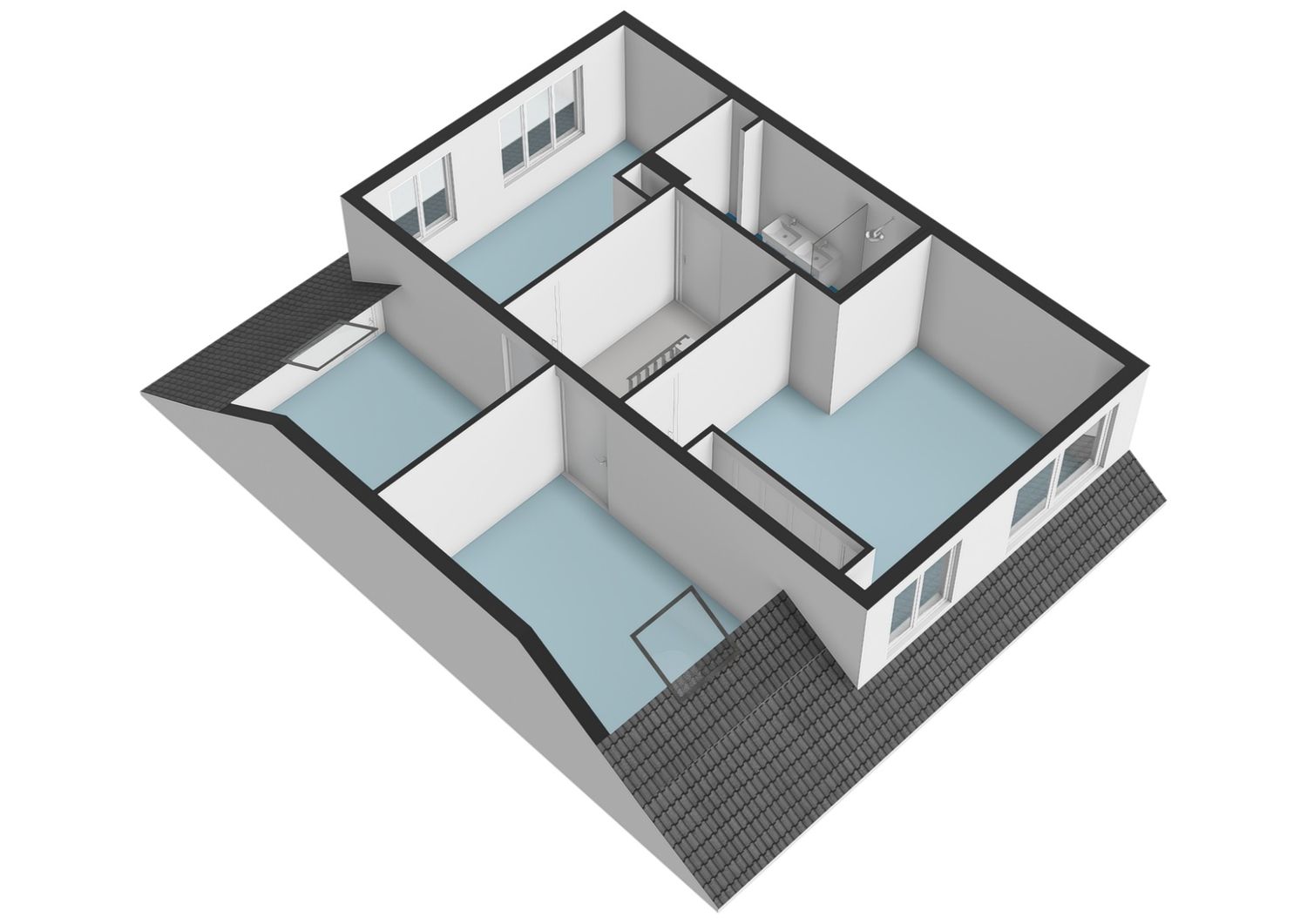 Odinholm 6, SCHIEDAM plattegrond 5