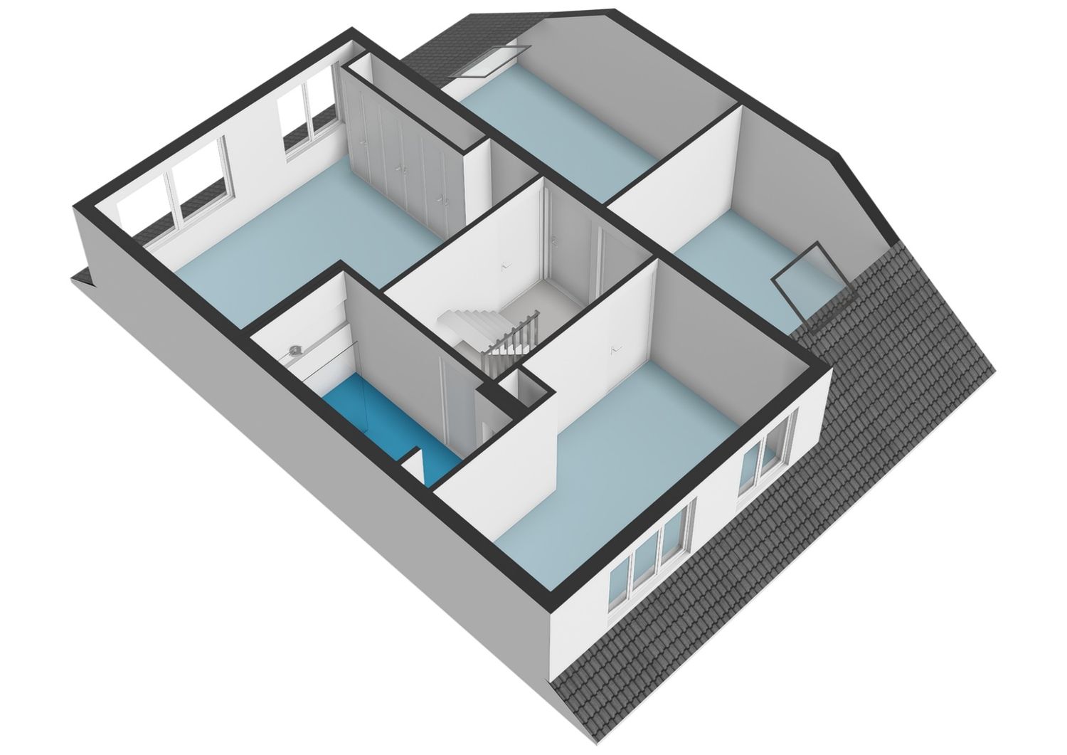 Odinholm 6, SCHIEDAM plattegrond 6