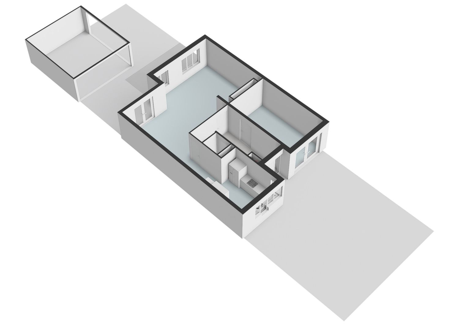 Odinholm 6, SCHIEDAM plattegrond 3