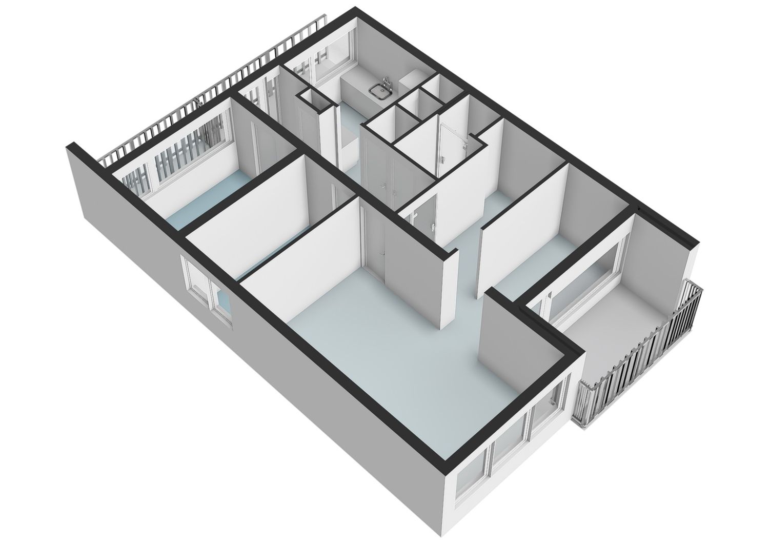 Sem Dresdenplein 145, SCHIEDAM plattegrond 1