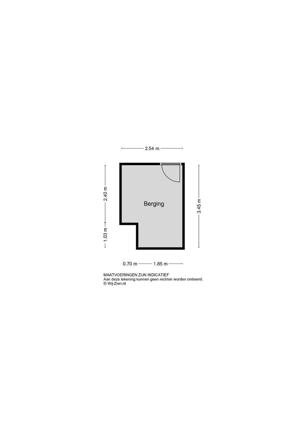 Dr Noletstraat 2D 2, SCHIEDAM plattegrond 1
