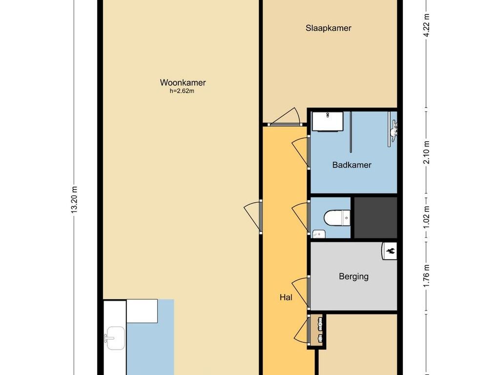 Dr Noletstraat 2D 2, SCHIEDAM