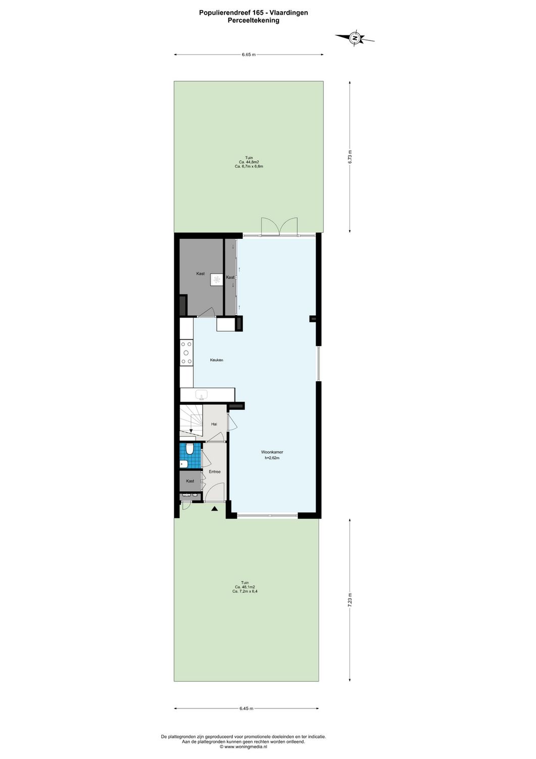 Populierendreef 165, VLAARDINGEN plattegrond 0