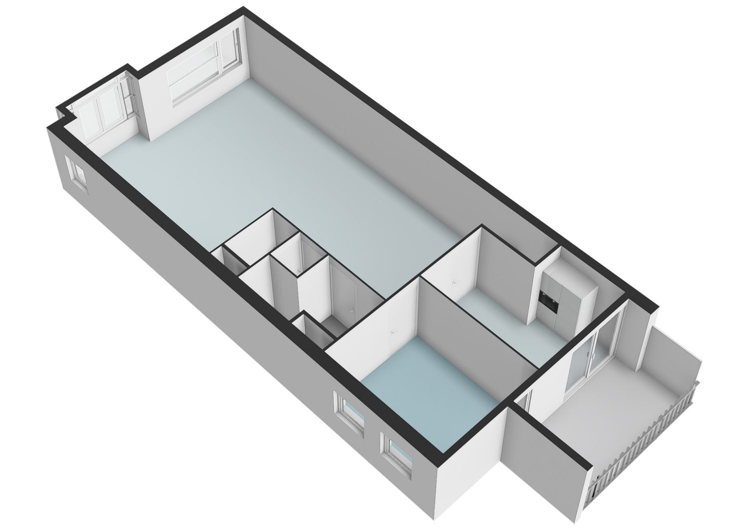Nieuwe Haven 257E, SCHIEDAM plattegrond 4