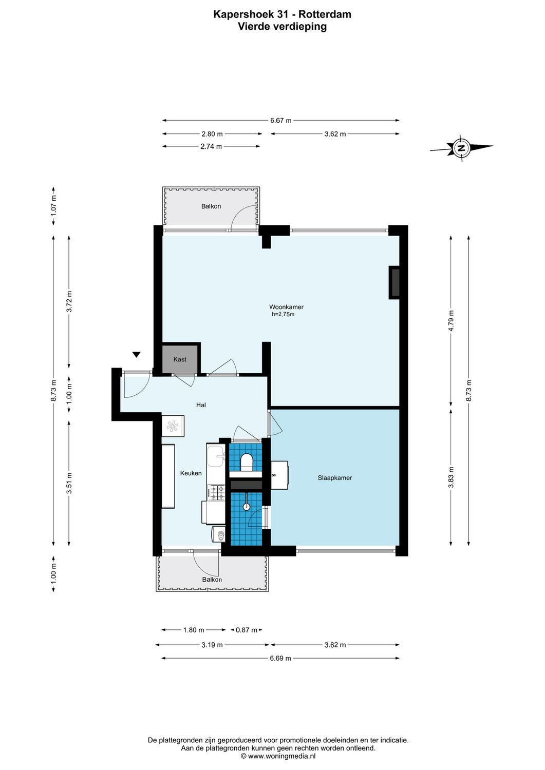 Kapershoek 31, ROTTERDAM plattegrond 0