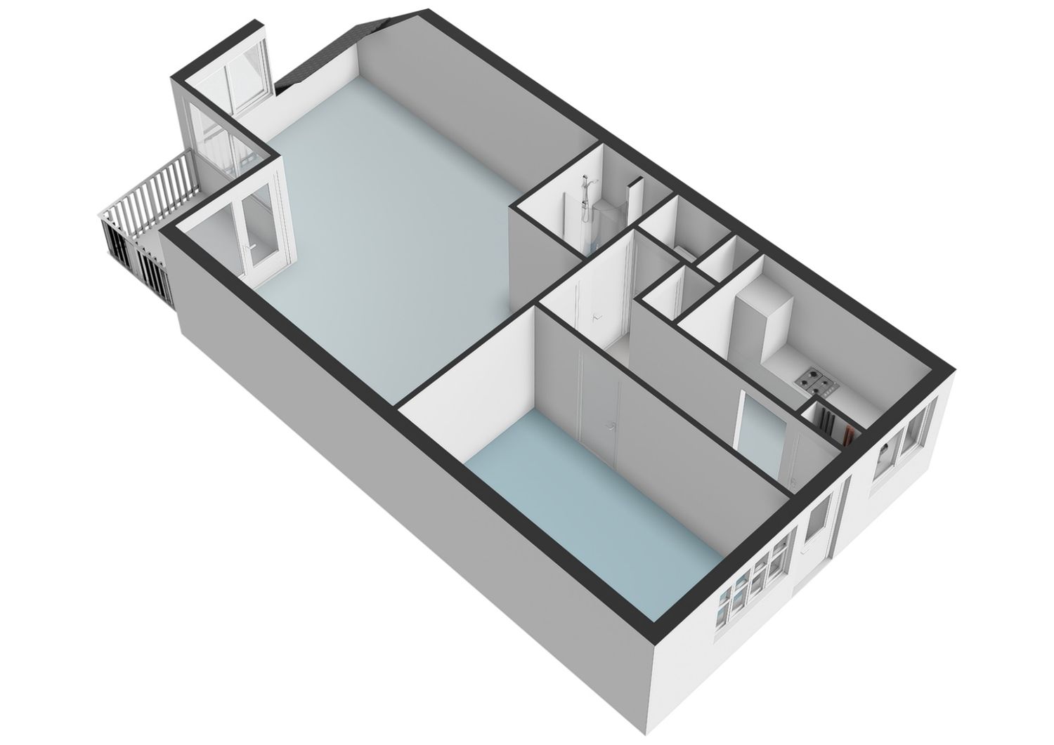 Schie 166, SCHIEDAM plattegrond 3