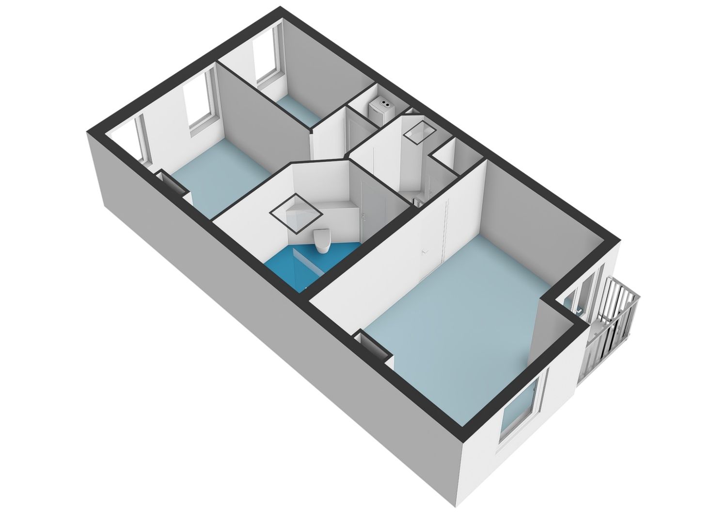 Professor Kamerlingh Onneslaan 171B, SCHIEDAM plattegrond 8