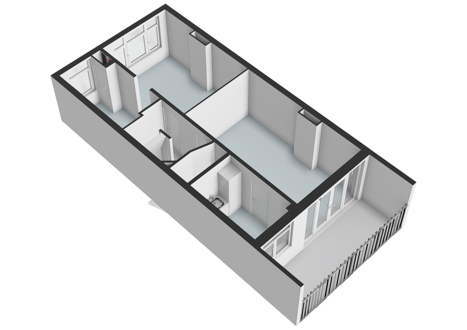 Professor Kamerlingh Onneslaan 171B, SCHIEDAM plattegrond 4