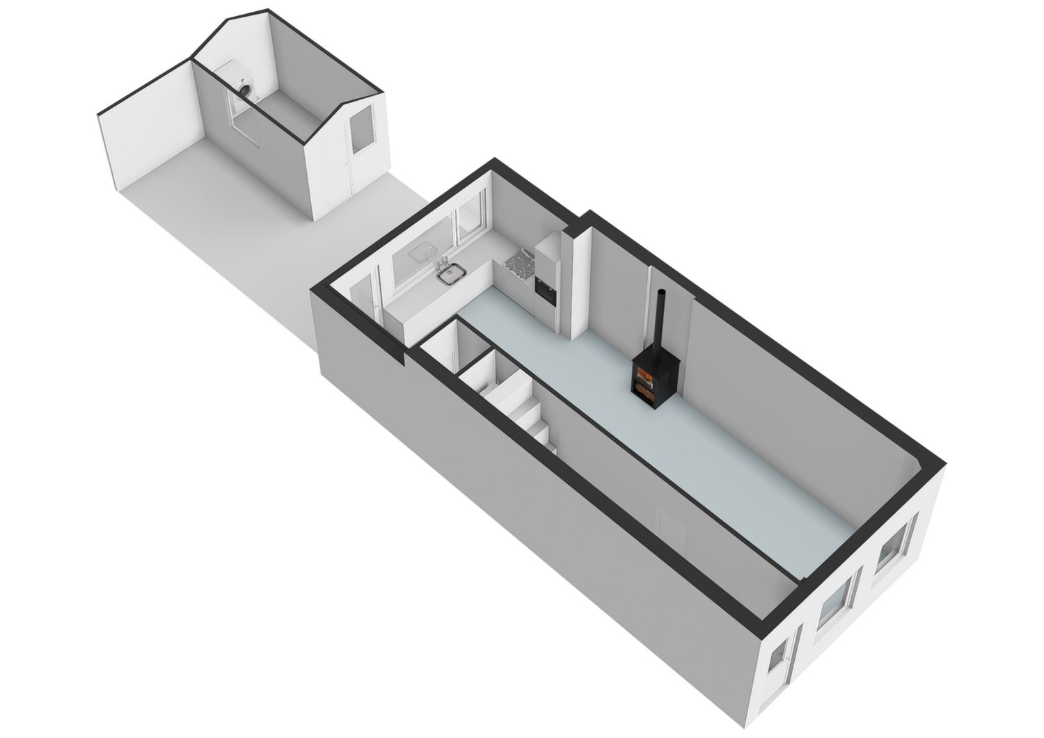 Veenlantstraat 26, SCHIEDAM plattegrond 3