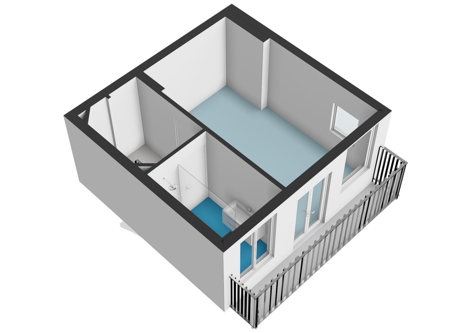 Bosboomlaan 20A, SCHIEDAM plattegrond 8