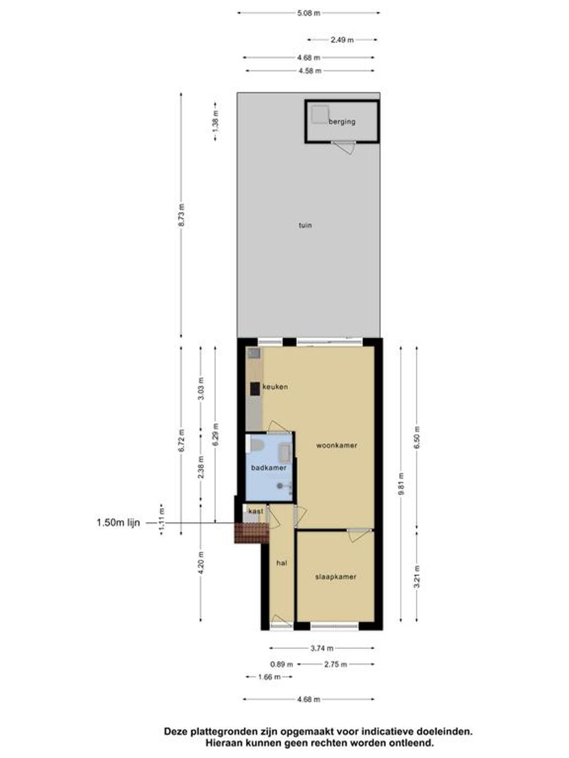 Bilderdijkstraat 12A, SCHIEDAM plattegrond 0