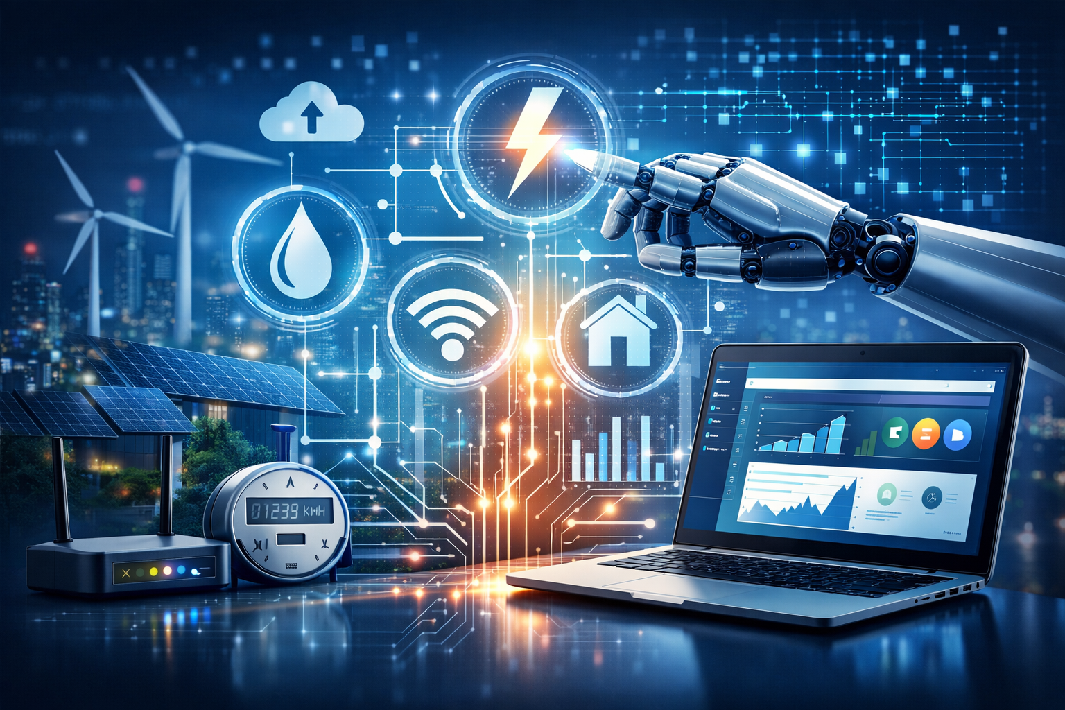 Slimme technologie voor nutsvoorzieningen: zo werkt het Easy Nuts platform