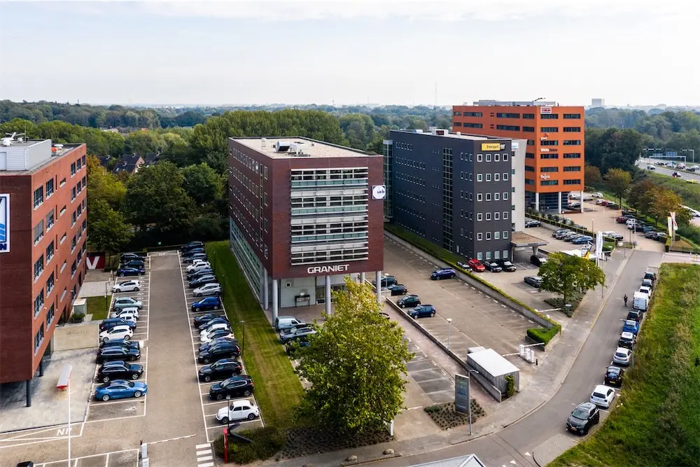 In kantoorgebouw ‘Graniet’ aan de Lage Mosten 33 in Breda heeft Van der Heijden Bouw en Ontwikkeling onlangs circa 364 m² kantoorruimte gehuurd.