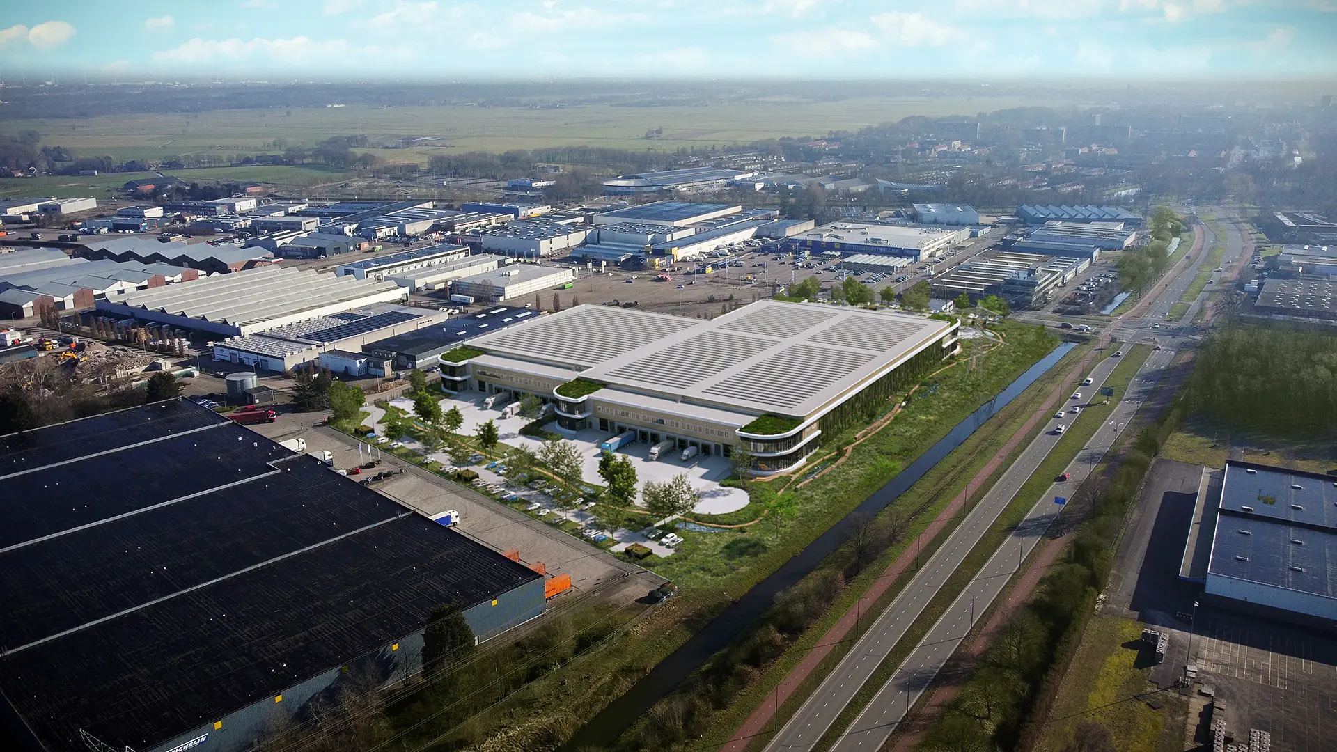 EQ Real Estate betrokken bij verhuur project Prinsenhil Logistics Park te Breda