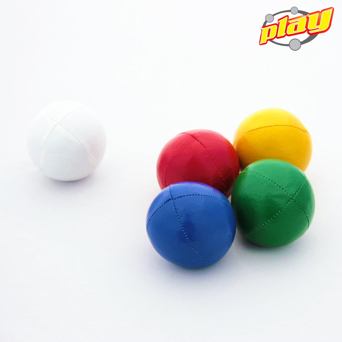 Play Juggling - Beanbag Unicolor Juggling Balls - Jongleerballen