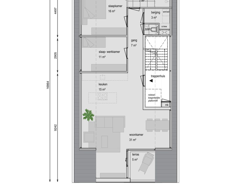 Claes Danckaertzstraat 6C, KLAASWAAL