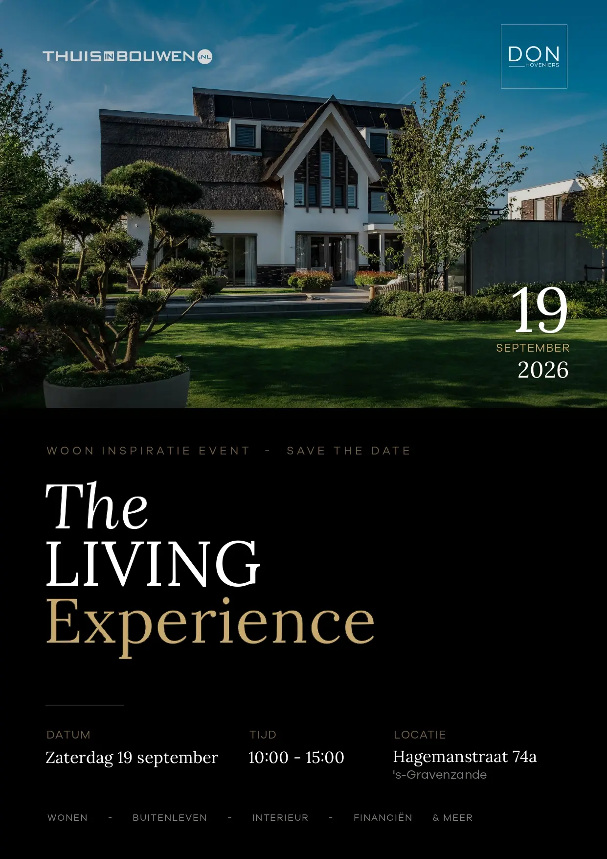 The Living Experience: waar wonen, buitenleven en lifestyle samenkomen