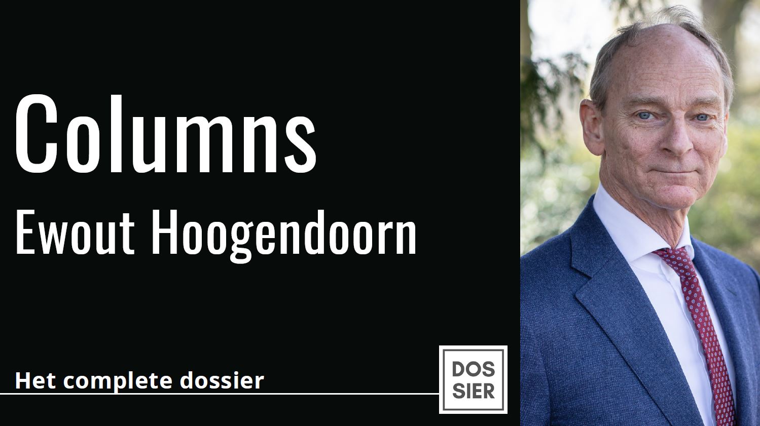 Columns Ewout Hoogendoorn