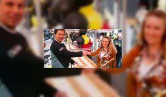 Broodje kaas van 48 meter gaat schoon op