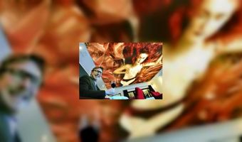 Fraai kunstwerk in restaurant De Zwaan