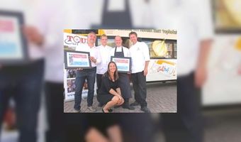 Culibus ontvangt cheque van Tour Culinair