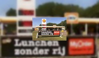 Lunchen bij Shell-stations met app