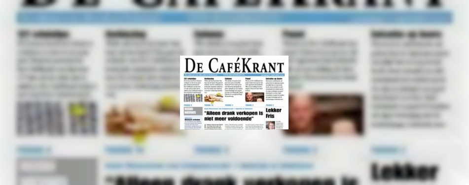 De CafÃ©Krant is weer verschenen deze week!