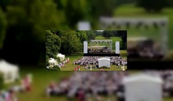 Ruim 800 bezoekers tijdens openluchtconcert op Landgoed Lauswolt
