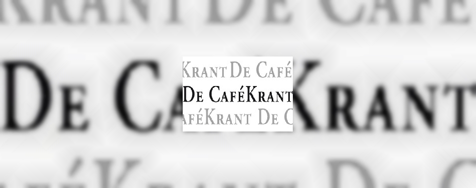 De CafÃ©Krant helpt met ondernemen