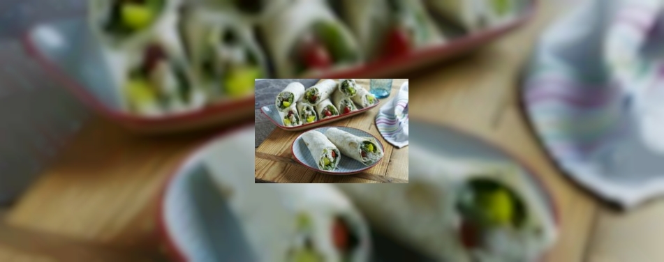 Gezonde vislunch: Wrap met makreel 