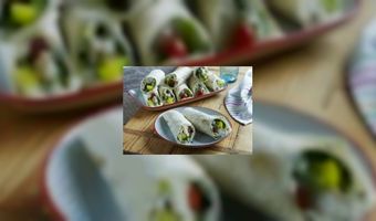 Gezonde vislunch: Wrap met makreel 