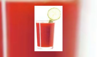 Doe meer met sap bij het ontbijt 