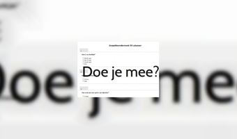 Onderzoek naar gedrag van oudere B&B-gasten