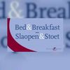 'Slaopen en stoet' naast term 'b&b' 