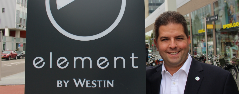 Bart Luijk nieuwe General Manager Element Amsterdam Hotel