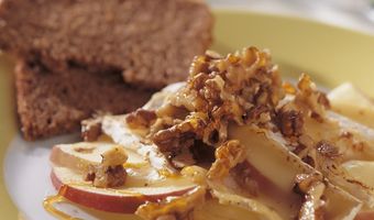 Appel en warme camembert