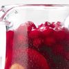 Sangria met cranberry's en perzik