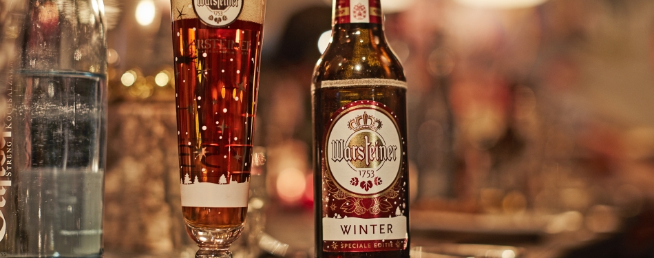 Warsteiner proost op de winter met nieuw seizoensbier