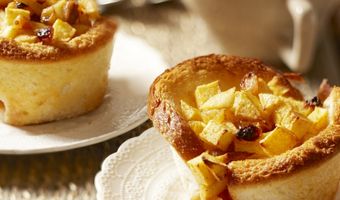 Appeltaartjes van brood