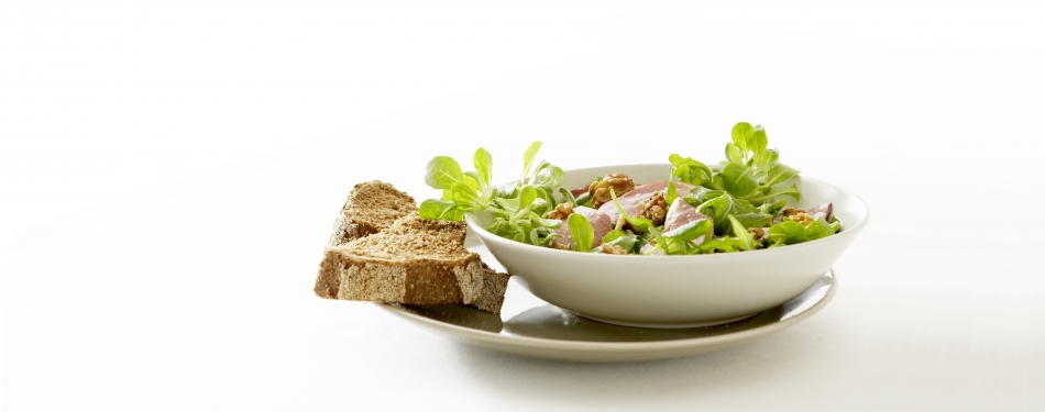 Salade met eendenborstfilet