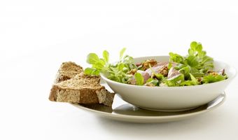 Salade met eendenborstfilet