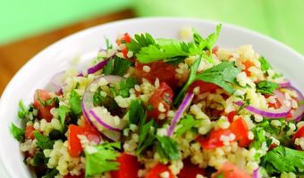 Tabbouleh met koriander