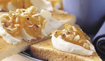 Toast verse roomkaas