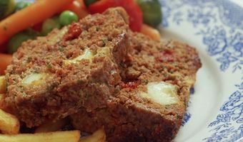 Gehaktbrood mozzarella