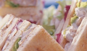 Sandwiches met champignon