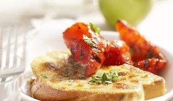 Welsh rarebit uit de oven