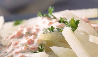 Koolrabisalade ham kaas