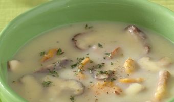 Soep van knolselderij