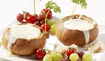 Vulkaantjes met kaas